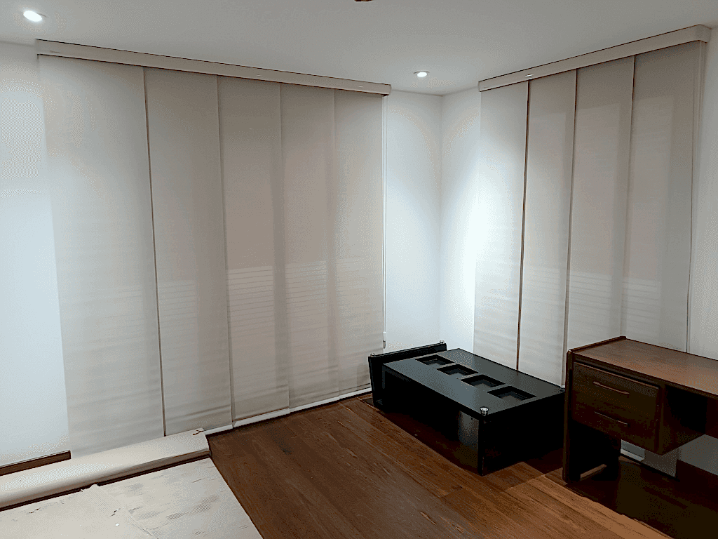 cortinas panel japones en chico