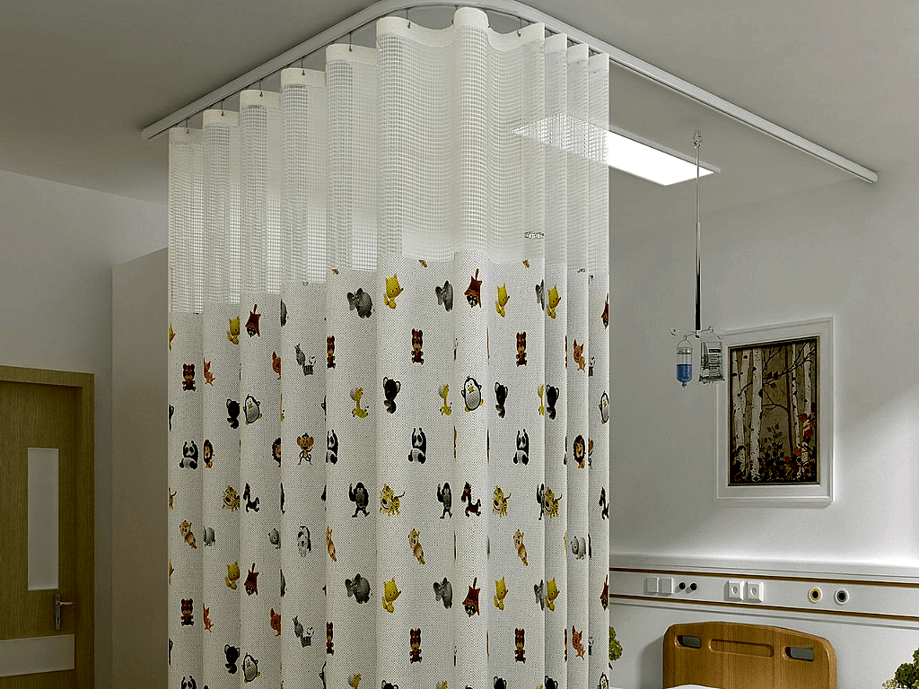 cortinas para hospitales de niño