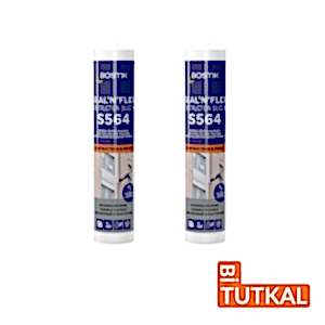 S564 Bostik Nötral Cephe Silikonu Beyaz (2 ADET)
