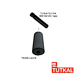 Umur Tutkal Sürme Merdanesi Yedek Lastiği ve Yedek Sap